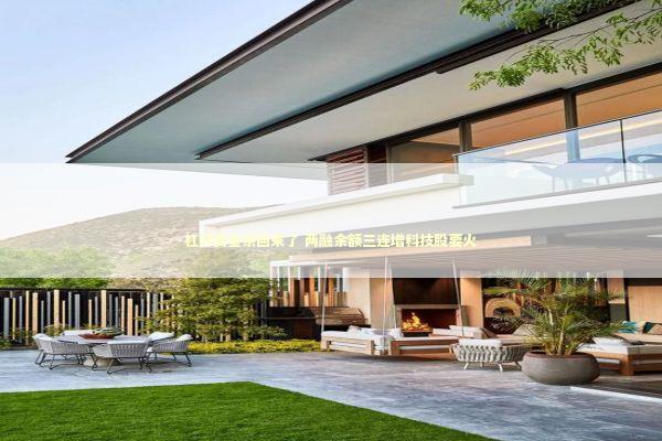 杠杆资金杀回来了 两融余额三连增科技股要火