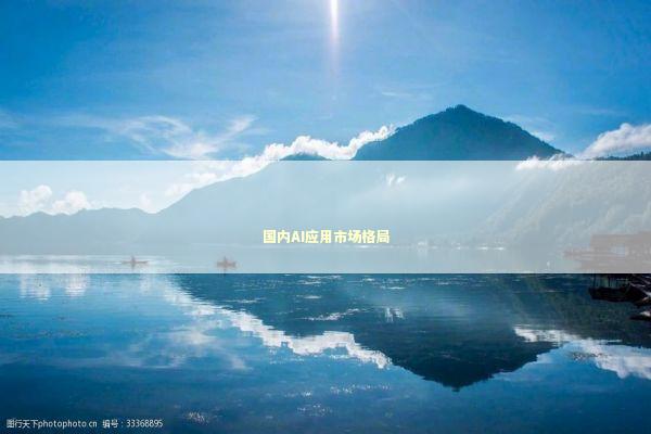 国内AI应用市场格局 新闻
