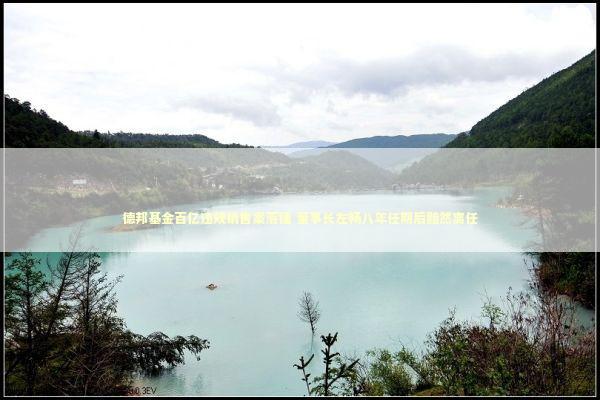 德邦基金百亿违规销售案落锤 董事长左畅八年任期后黯然离任 新闻