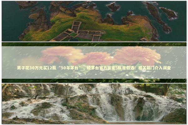 男子花30万元买12瓶“50年茅台”,经茅台官方鉴定5瓶是假酒!相关部门介入调查 男子花30万元买12瓶“50年茅台”,经茅台官方鉴定5瓶是假酒!相关部门介入调查 新闻