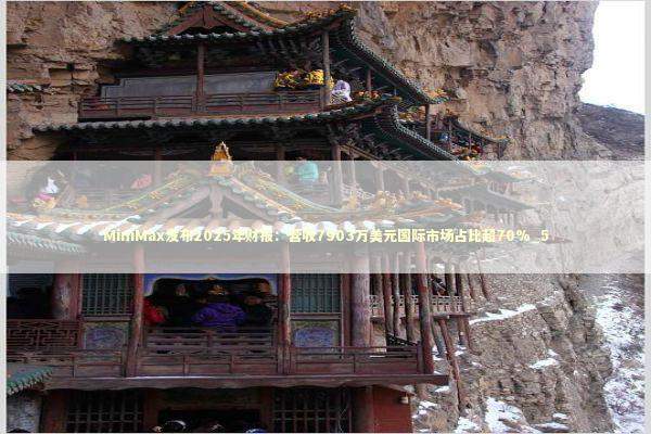 MiniMax发布2025年财报：营收7903万美元国际市场占比超70%_5 新闻