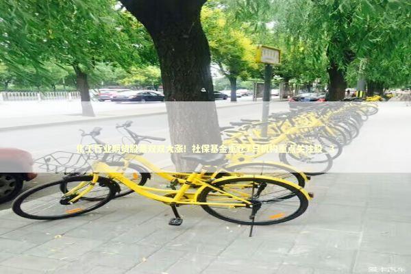 化工行业期货股票双双大涨!社保基金重仓7只机构重点关注股_3 化工行业期货股票双双大涨!社保基金重仓7只机构重点关注股_3 新闻