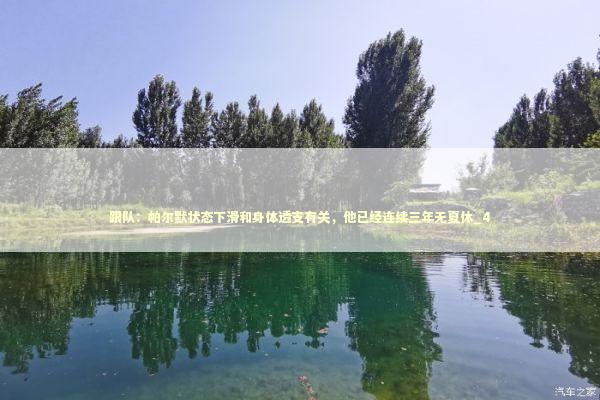 跟队：帕尔默状态下滑和身体透支有关，他已经连续三年无夏休_4 新闻